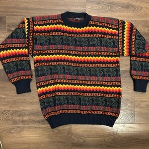 Gamboa Alpaca Sweater Multi color approx. size Medium (check measurements)